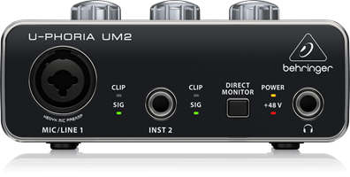 Behringer U-PHORIA UM2 audio-interface 